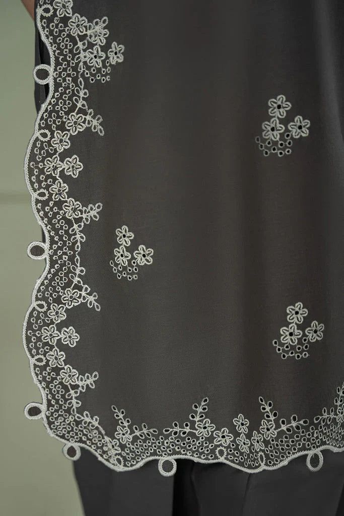 CROSS STITCH - 3PC LAWN EMBROIDERED SHIRT WITH CHIFFON EMBROIDERED DUPATTA AND TROUSER - HZG2304
