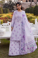 BATIK - 3PC LAWN PRINTED SHIRT WITH SILK PRINTED DUPATTA AND TROUSER - HZG2928