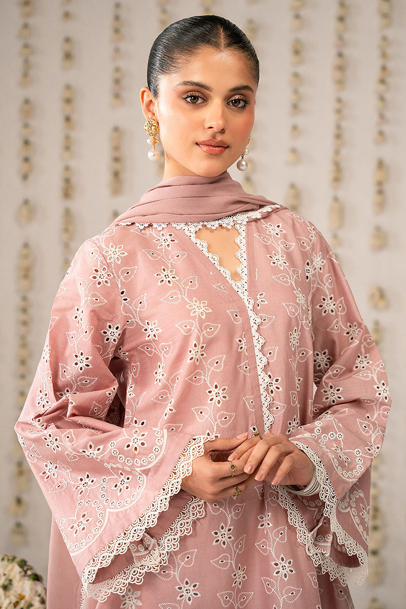 CROSS STITCH - 3PC LAWN EMBROIDERED SHIRT WITH CHIFFON DUPATTA AND TROUSER - HZG2250