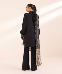 SAPPHIRE - 3PC LAWN EMBROIDERED SHIRT WITH PRINTED DUPATTA AND TROUSER - HZG1734