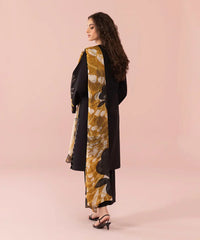 SAPPHIRE - 3PC  CAMBRIC EMBROIDERED SHIRT WITH PRINTED DUPATTA AND CAMBRIC TROUSER - HZG1290