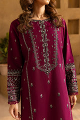 BATIK - 2PC LAWN EMBROIDERED SHIRT AND EMBROIDERED TROUSER - HZG2859