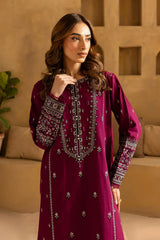 BATIK - 2PC LAWN EMBROIDERED SHIRT AND EMBROIDERED TROUSER - HZG2859