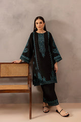 BATIK - 2PC LAWN SEQUIN EMBROIDERED SHIRT AND EMBROIDERED TROUSER - HZG2189