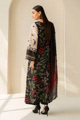 BAROQUE - 3PC LAWN PRINTED SHIRT WITH SILK PRINTED DUPATTA AND TROUSER - HZG2922