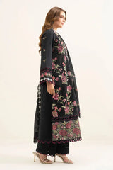 SAPPHIRE - 3PC LAWN EMBROIDERED SHIRT WITH CHIFFON EMBROIDERED DUPATTA AND TROUSER - HZG3086