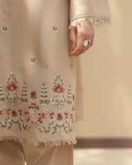 DYOT - 3PC LAWN EMBROIDERED SHIRT WITH CHIFFON DUPATTA  AND TROUSER - HZG3007