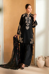 IZNIK - 3PC LAWN EMBROIDERED SHIRT WITH CHIFFON PRINTED DUPATTA AND TROUSER - HZG2881