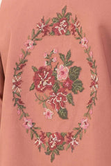 SAPPHIRE - 3PC LAWN EMBROIDERED SHIRT WITH PRINTED DUPATTA AND TROUSER - HZG1722