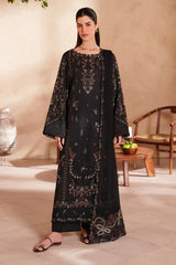 IZNIK - 3PC LAWN EMBROIDERED SHIRT WITH CHIFFON EMBROIDERED DUPATTA AND TROUSER - HZG2833