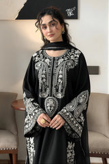 MIRANA - 3PC LAWN EMBROIDERED SHIRT WITH CHIFFON EMBROIDERED DUPATTA AND TROUSER - HZG2897