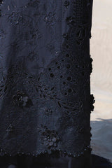 NUREH - 3PC LAWN EMBROIDERED SHIRT WITH CHIFFON PRINTED DUPATTA AND TROUSER - HZG2743
