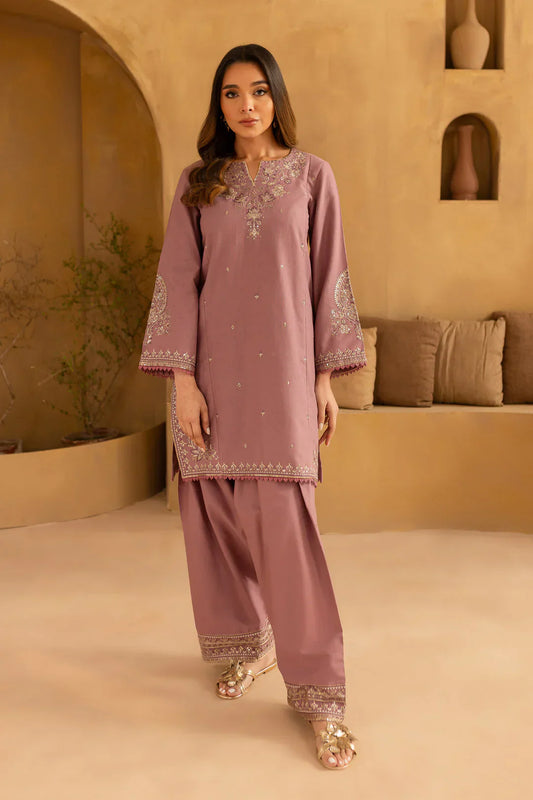 BATIK - 2PC LAWN EMBROIDERED SHIRT AND EMBROIDERED TROUSER - HZG2190