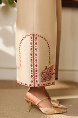 IZNIK - 3PC LAWN EMBROIDERED SHIRT WITH CHIFFON PRINTED DUPATTA AND TROUSER - HZG2961