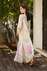 IZNIK - 3PC LAWN PRINTED SHIRT WITH SILK PRINTED DUPATTA AND TROUSER - HZG2986