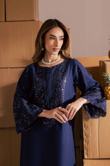 BATIK - 2PC LAWN EMBROIDERED SHIRT WITH EMBROIDERED TROUSER - HZG2903