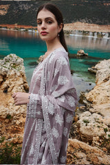 IMAGE - 3PC LAWN EMBROIDERED SHIRT WITH LAWN EMBROIDERED DUPATTA AND TROUSER - HZG2164