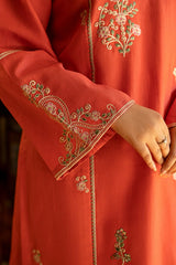 URGE - 2PC LAWN EMBROIDERED SHIRT AND EMBROIDERED TROUSER - HZG2876