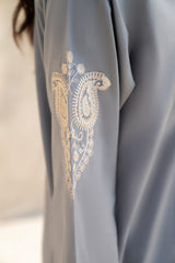 JAZMIN - 2PC LAWN EMBROIDERED SHIRT WITH TROUSER - HZG1777