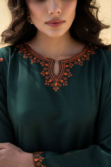 URGE - 2PC LAWN EMBROIDERED SHIRT AND TROUSER - HZG2276