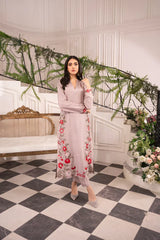 BATIK - 3PC LAWN EMBROIDERED SHIRT WITH CHIFFON TYE AND DYE DUPATTA AND TROUSER - HZG2160