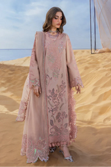 RANG RASIYA - 3PC LAWN LASERWORK EMBROIDERED SHIRT WITH KHADDI NET EMBROIDERED DUPATTA AND TROUSER - HZG2952