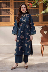 BATIK - 3PC LAWN EMBROIDERED SHIRT WITH CHIFFON EMBROIDERED DUPATTA AND TROUSER - HZG2956