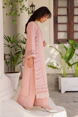 BATIK - 3PC LAWN EMBROIDERED SHIRT WITH CHIFFON EMBROIDERED DUPATTA AND TROUSER - HZG2753
