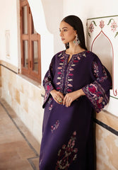 BATIK - 2PC DHANAK EMBROIDERED SHIRT AND TROUSER - HZG1795