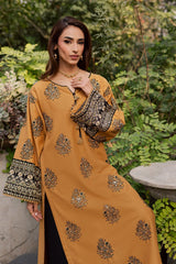 BATIK - 2PC LAWN EMBROIDERED SHIRT AND EMBROIDERED TROUSER - HZG2857