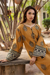 BATIK - 2PC LAWN EMBROIDERED SHIRT AND EMBROIDERED TROUSER - HZG2857