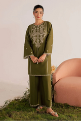 BATIK  - 2PC LAWN EMBROIDERED SHIRT AND EMBROIDERED TROUSER - HZG3018