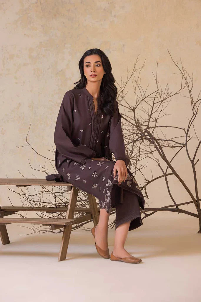 BATIK - 2PC LAWN EMBROIDERED SHIRT AND TROUSER - HZG2139