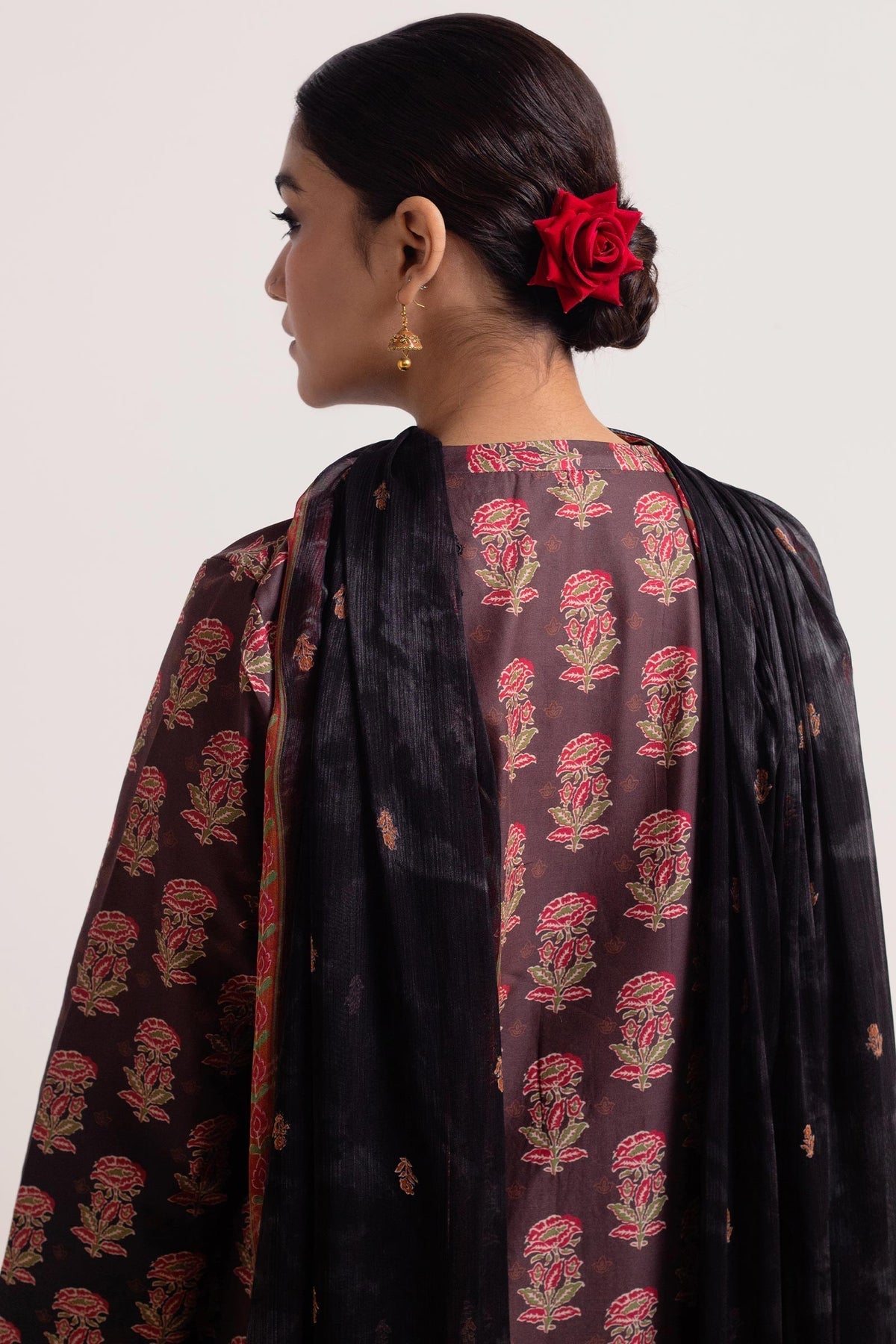 ZARA SHAH JAHAN - 3PC LAWN PRINTED SHIRT WITH CHIFFON PRINTED DUPATTA AND TROUSER - HZG1539