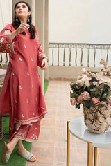 URGE - 2PC LAWN EMBROIDERED SHIRT AND TROUSER - HZG1628
