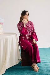 BATIK  - 2PC LAWN EMBROIDERED SHIRT AND EMBROIDERED TROUSER - HZG3057
